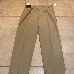 Khaki polo golf pants
